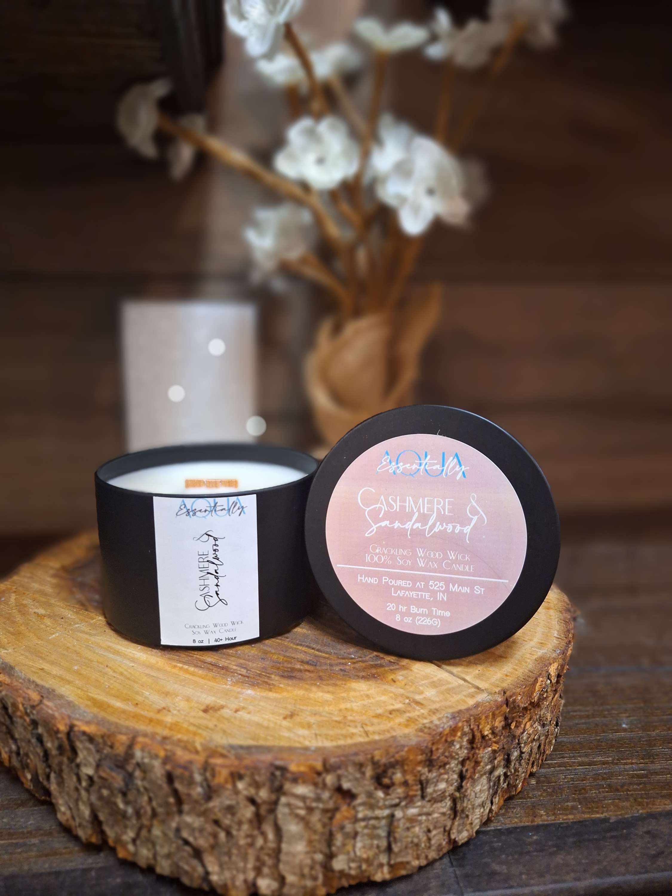 Cashmere & Sandalwood Candle image 0