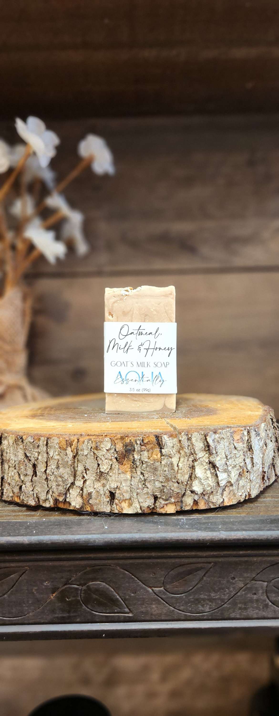 Oatmeal, Milk & Honey Goat's Milk Soap image 0