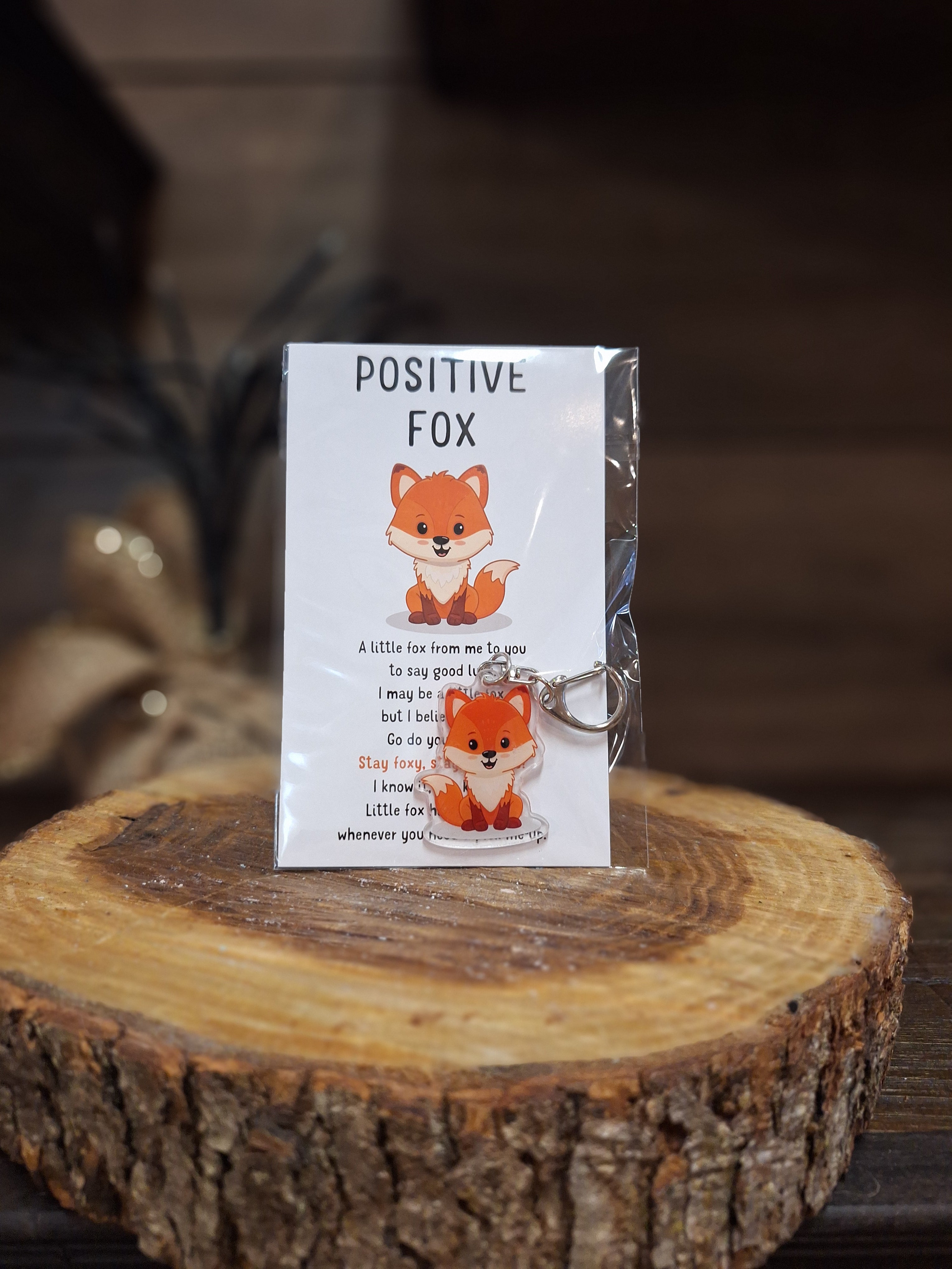 Pocket Emotional Support Animal Keychain