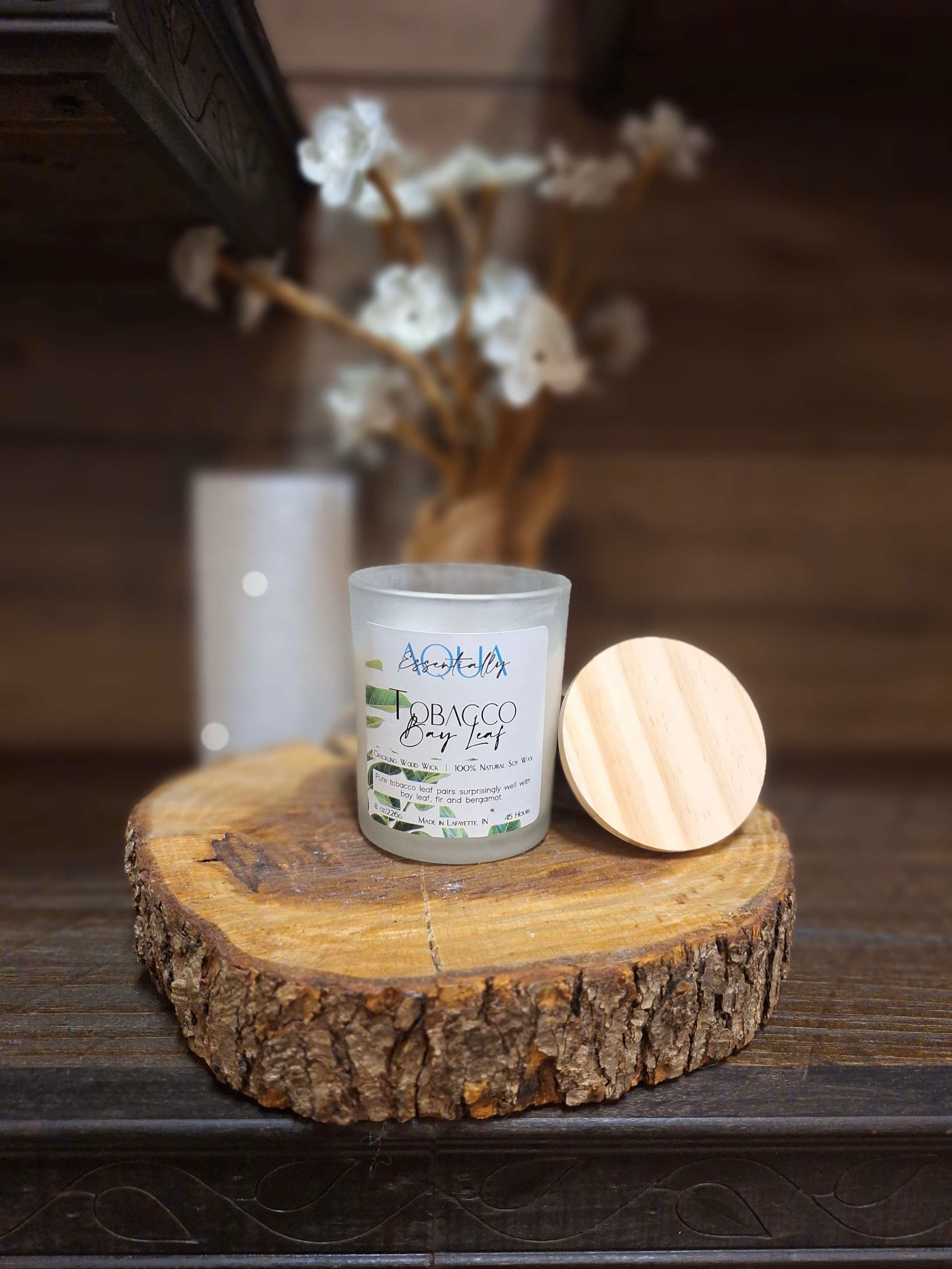 Tobacco Bay Leaf Candle image 0