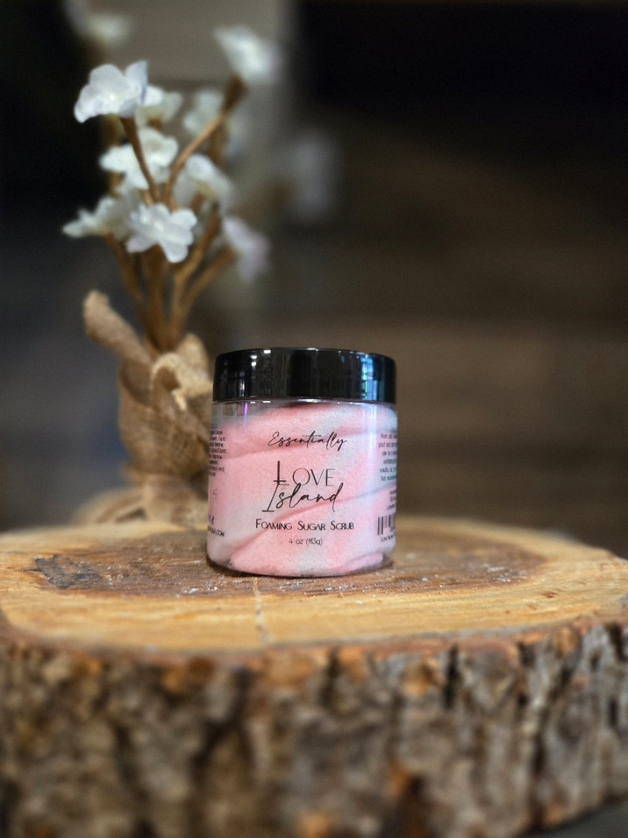 Love Island Foaming Sugar Scrub