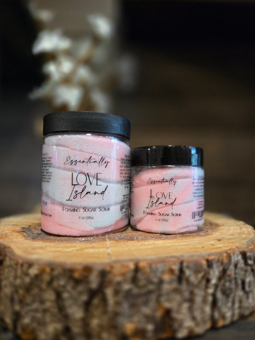 Love Island Foaming Sugar Scrub