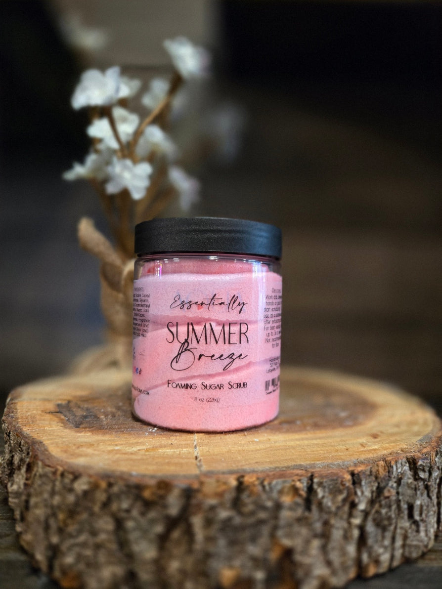 Summer Breeze Foaming Sugar Scrub