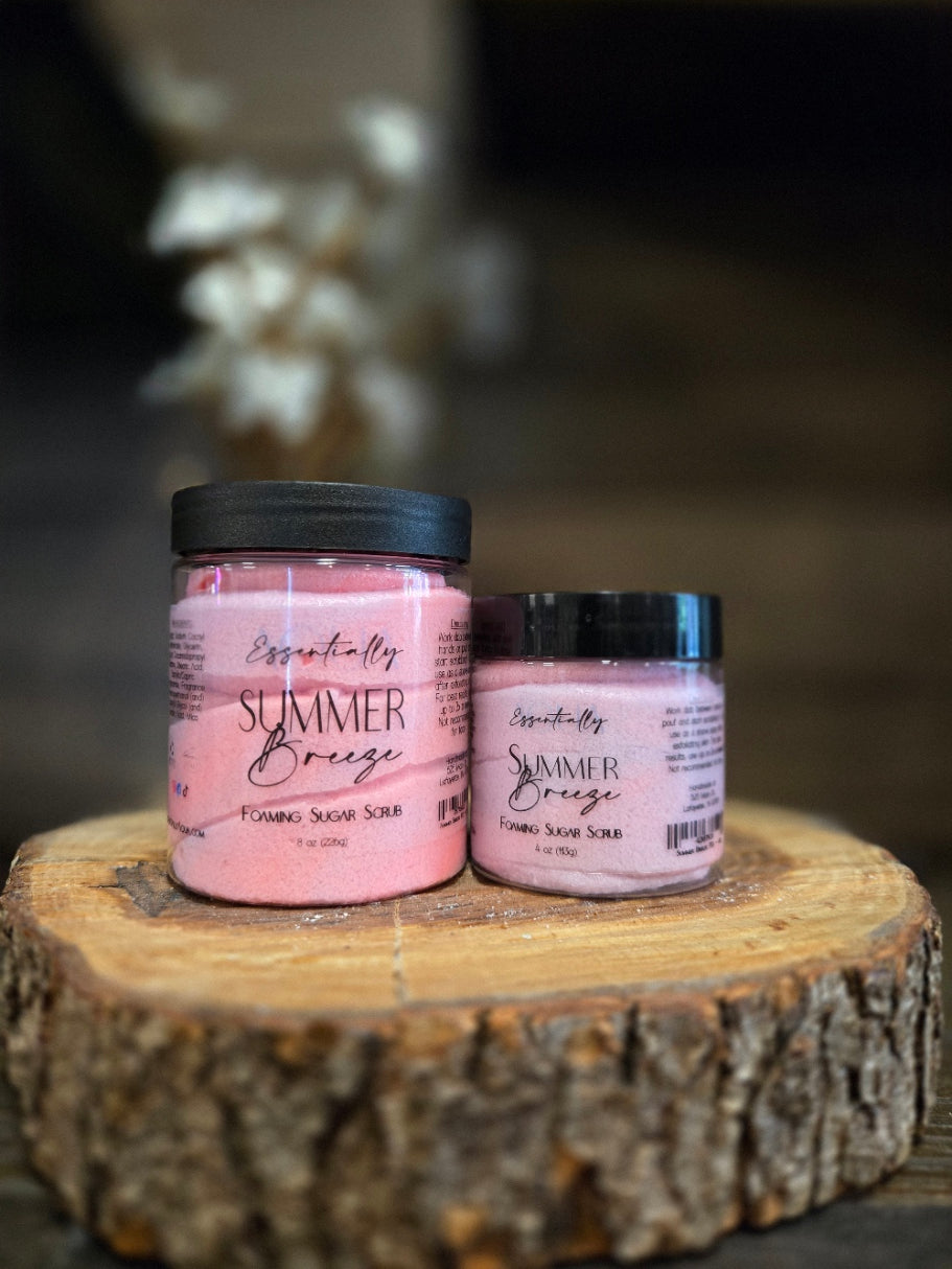 Summer Breeze Foaming Sugar Scrub