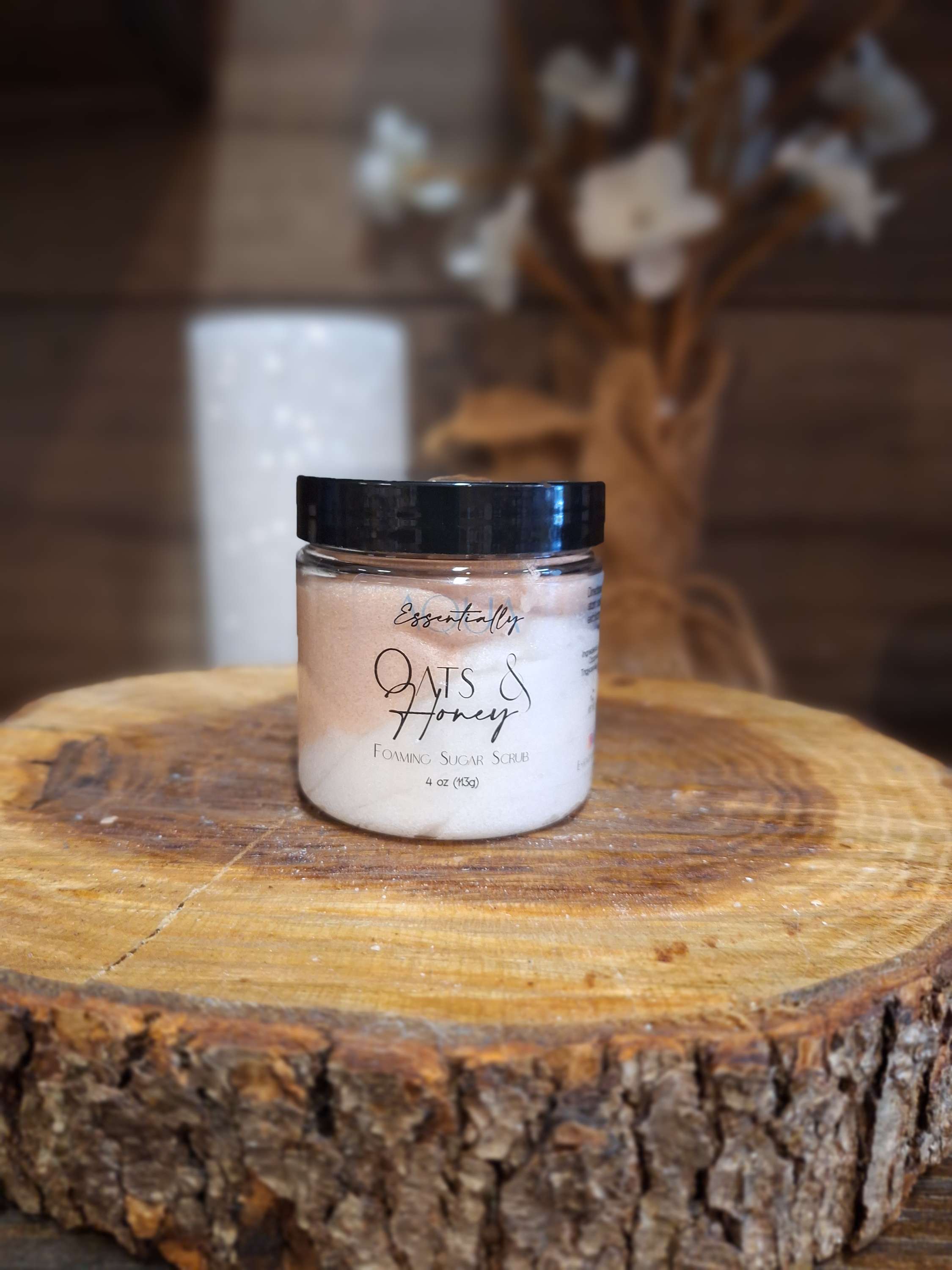 Oats & Honey Foaming Sugar Scrub image 1