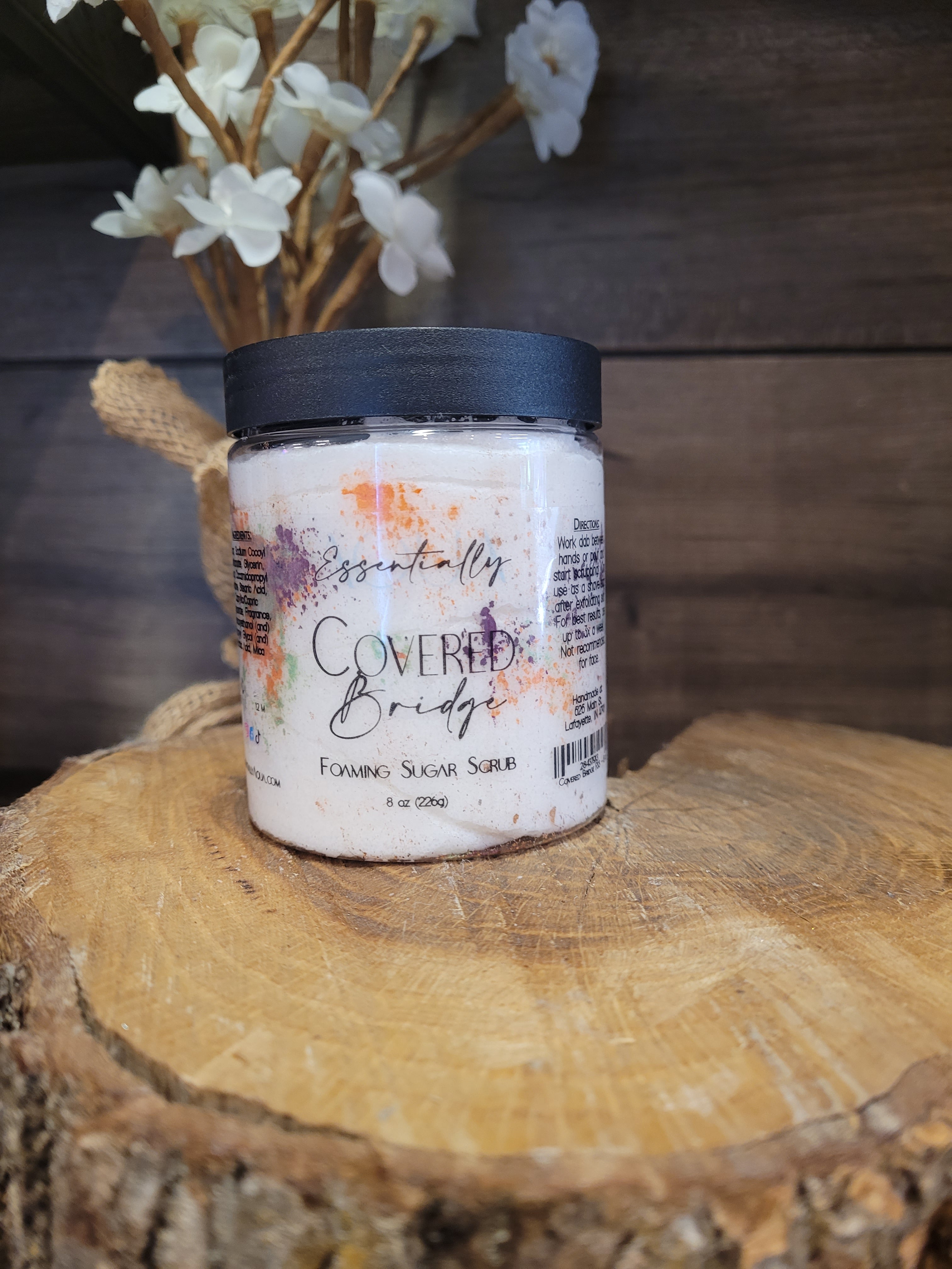 Covered Bridge Foaming Sugar Scrub