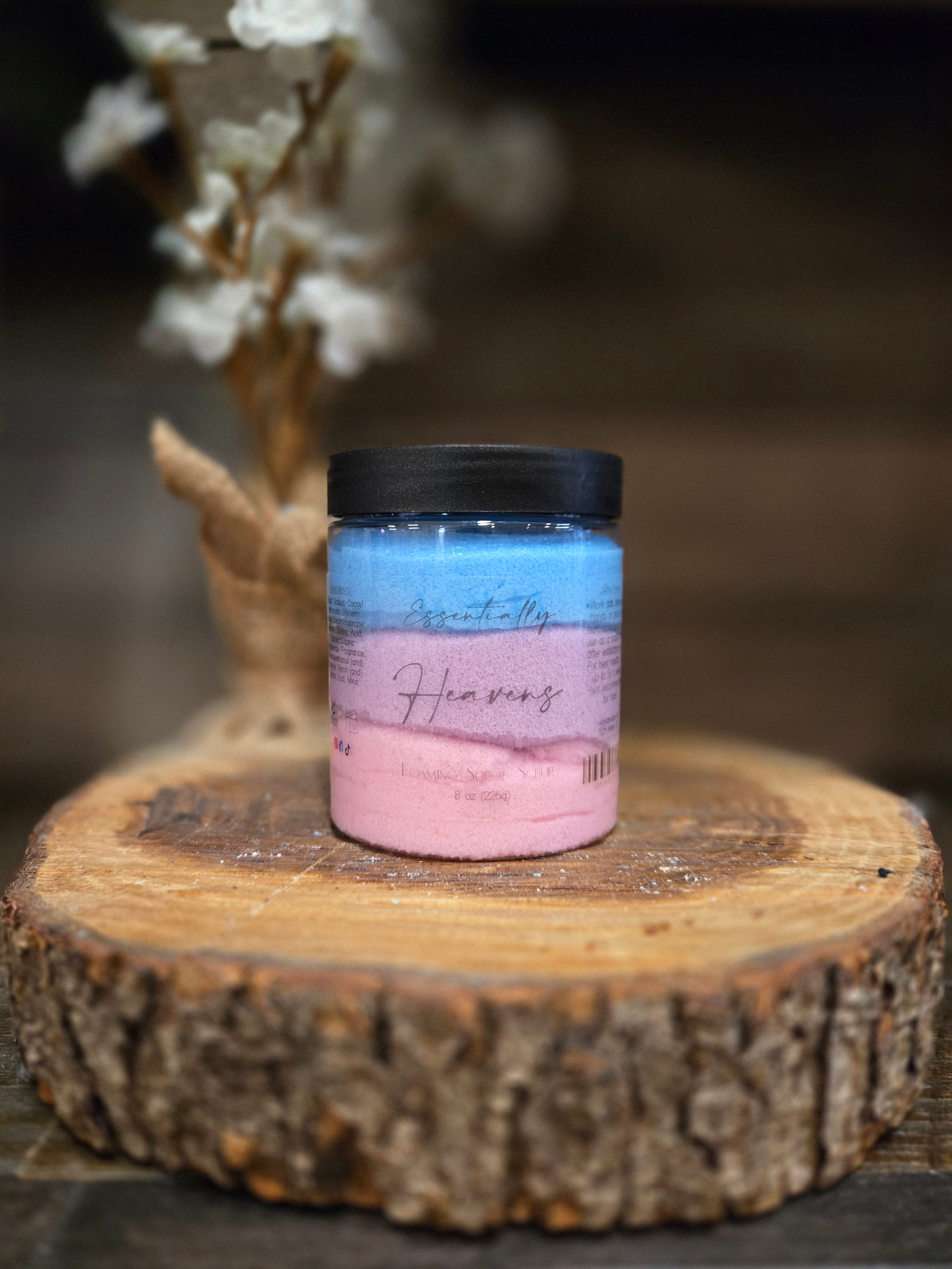 Heavens Foaming Sugar Scrub